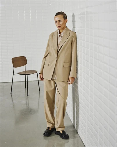 Withblack - WBLValentina Tailored Bukser - Falcon Melange